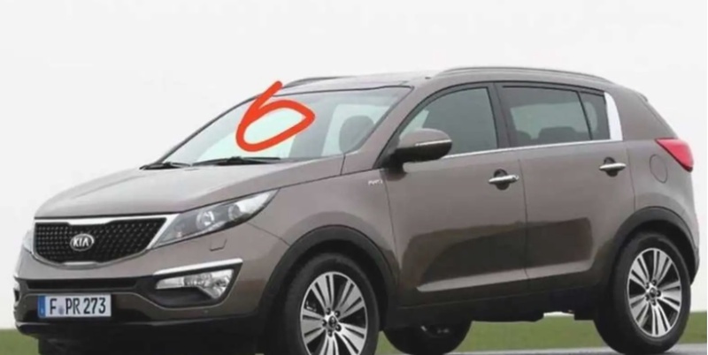 Лобовое стекло от Kia Sportage
